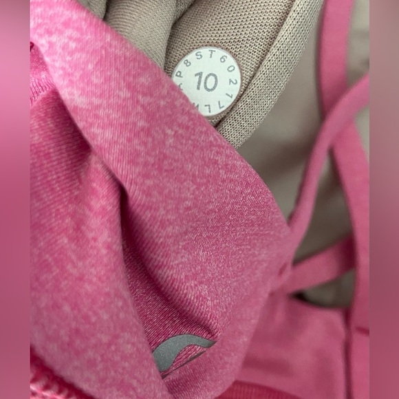 Lululemon Energy Bra Pink Size 10 - Picture 6 of 6
